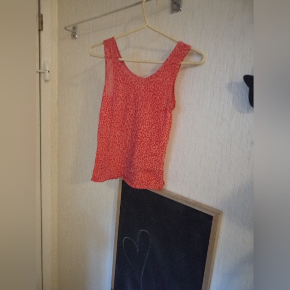 Leopard print tank top 3/$12